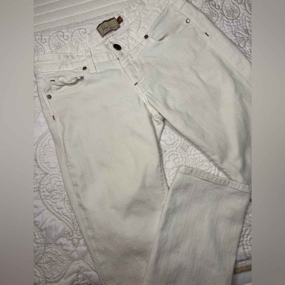 PAIGE Women's White Jeans